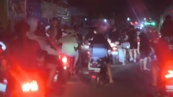 Balap Liar Bogor Tutup Akses Jalan, Polisi Gercep Bubarkan dan Kejar Pelaku