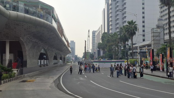 Jalan Sudirman-Thamrin Ditutup Jelang Puncak Perayaan HUT Ke-499 Jakarta