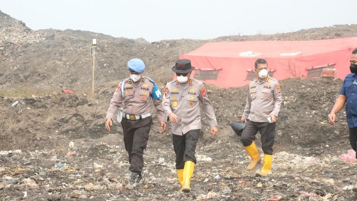 Polisi Perketat Patroli dan Pengamanan Rumah Warga Korban Kebakaran TPA Jatiwaringin