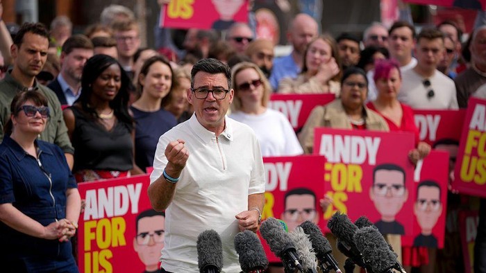 Dua Kali Gagal, Andy Burnham Kini Jadi Kandidat PM Inggris, Siapa Dia?