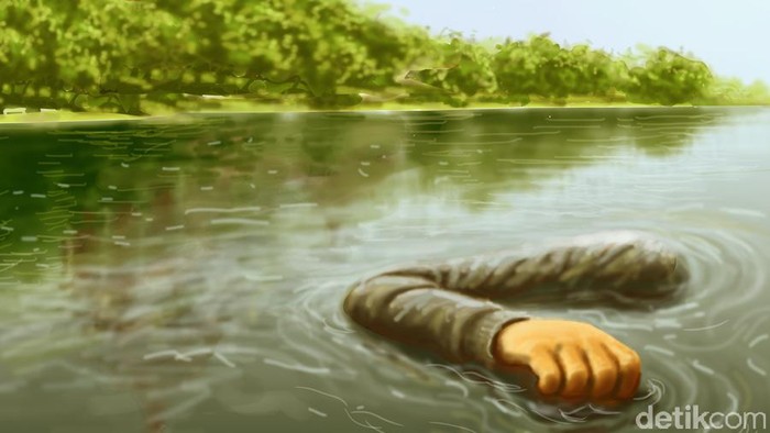 Warga Bogor Geger, Mayat Pria Ditemukan di Sungai Cisadane Saat Menebang Bambu
