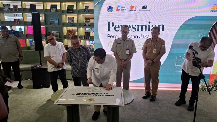 Pramono Resmikan Kembali Perpustakaan Nyi Ageng Serang, Kini Buka Hingga Malam Hari