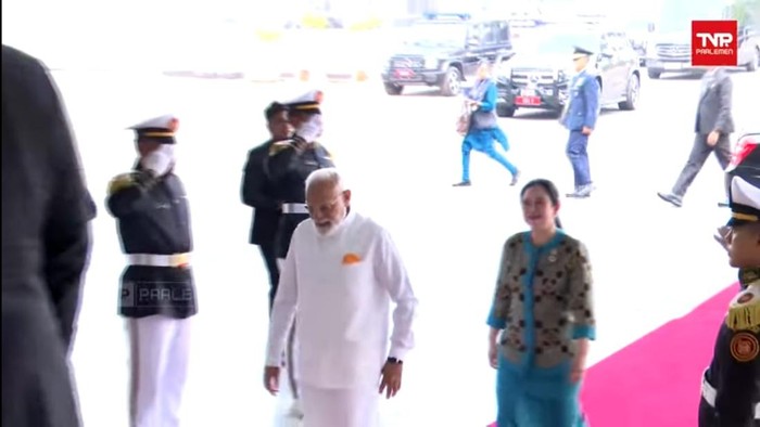 PM India di DPR: Selamat Siang