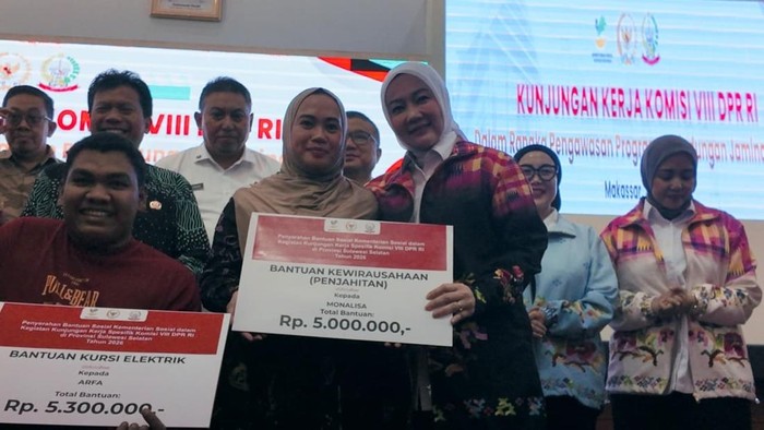Kemensos Salurkan Bantuan Sosial Rp544 Miliar di Sulawesi Selatan