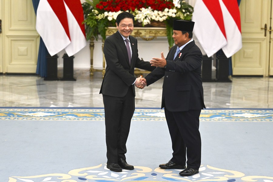Prabowo: RI-Singapura Sepakat Jaga Selat Malaka Tetap Aman dan Bebas Dilintasi