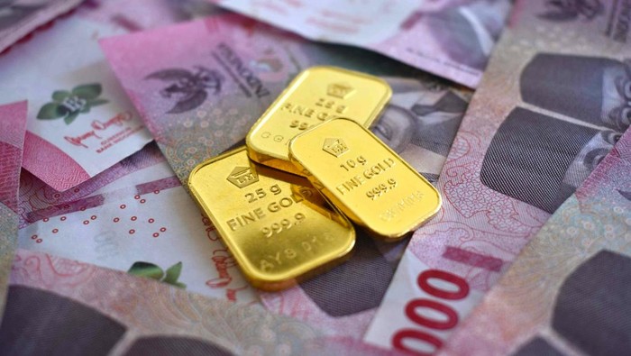 Harga Emas Antam Kembali Menguat, Buyback Melonjak Rp46.000 per Gram