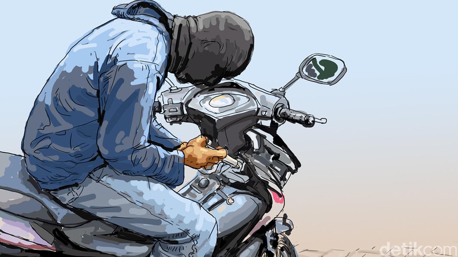Pria Curi Motor Pengunjung Masjid di Mataram, Modusnya Pura-pura Salat