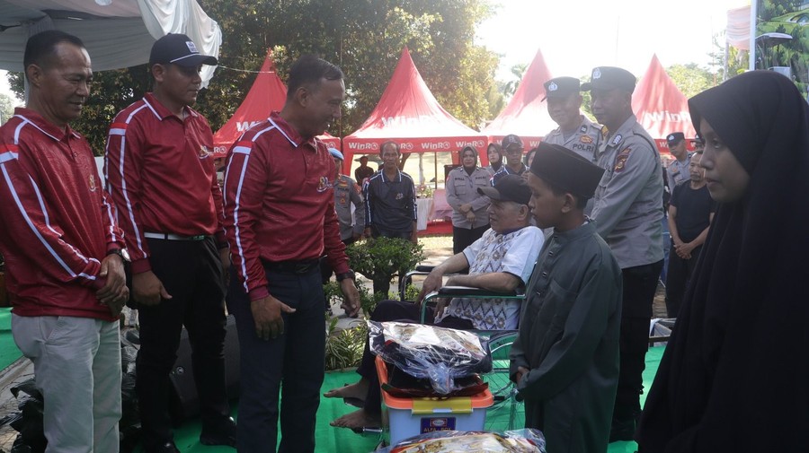 Polda Sumsel Gelar Khitanan Massal dan Bakti Kesehatan Sambut HUT Bhayangkara ke-80