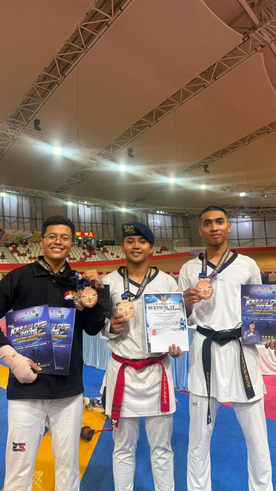 Brimob Polda Metro Jaya Raih Enam Medali di Kejuaraan Taekwondo Kasau Cup 2026
