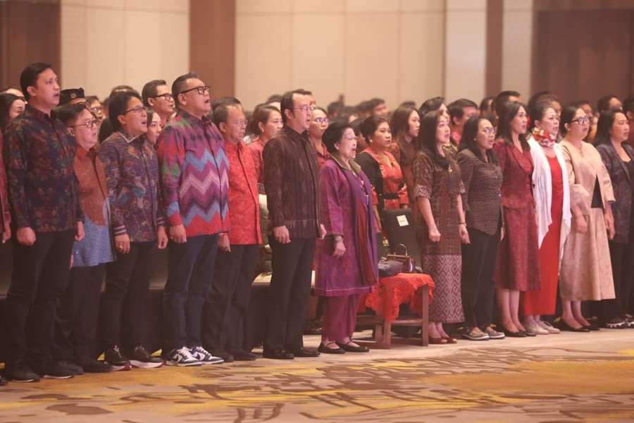 Sanur, Terdepan.id  – Presiden ke-5 Republik Indonesia sekaligus Ketua Umum PDI Perjuangan, Megawati Soekarnoputri, se