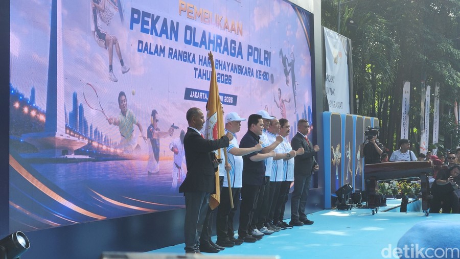 Wakapolri Resmi Buka Pekan Olahraga Polri 2026, 6.698 Atlet Siap Berlaga
