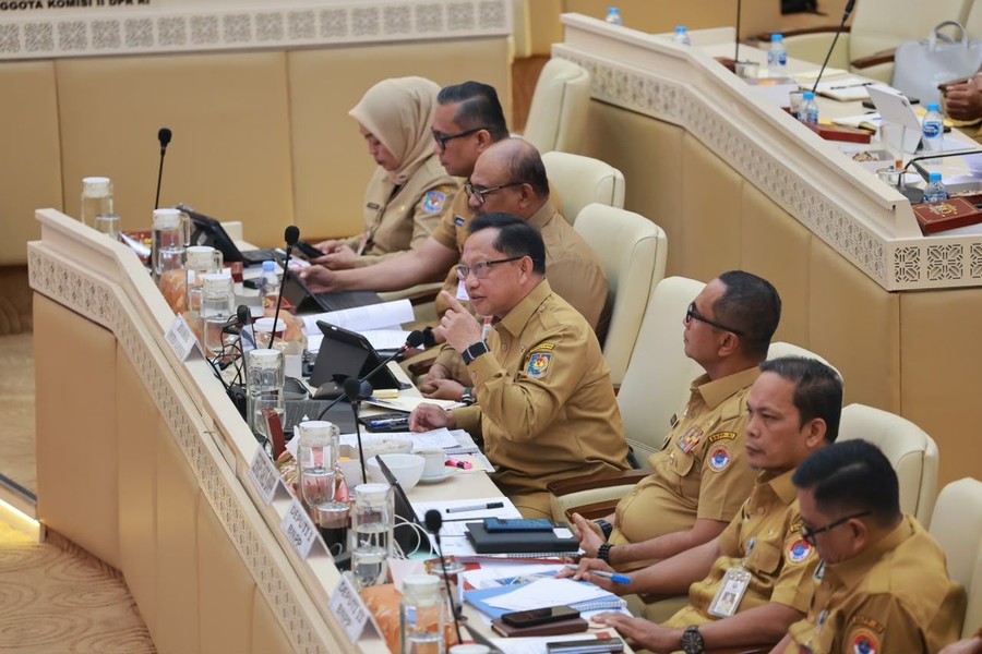 RDP dengan Komisi II, Tito Jelaskan Peran dan Tantangan di BNPP