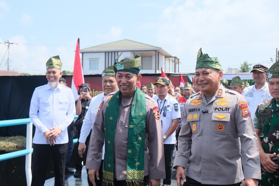 Kapolri Apresiasi Kapolda Riau Tuntaskan Pembangunan 110 Jembatan