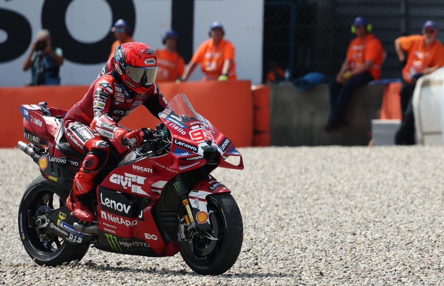 Marc Marquez Lega Lewati Assen Tanpa Cedera, meski Tanpa Podium