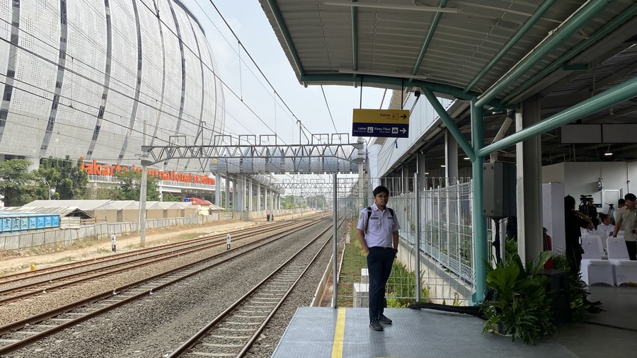 Stasiun KRL JIS Resmi Beroperasi, Gubernur Pramono Sebut Kado HUT ke-499 Jakarta