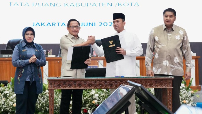 Kemendagri dan ATR/BPN Sepakat Integrasikan Lahan Sawah ke Tata Ruang untuk Swasembada Pangan
