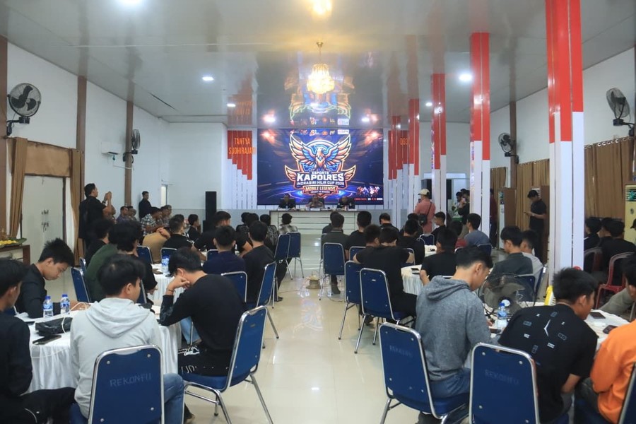 Sambut Hari Bhayangkara, Polres Inhil Gelar Turnamen e-Sports Kapolri Cup