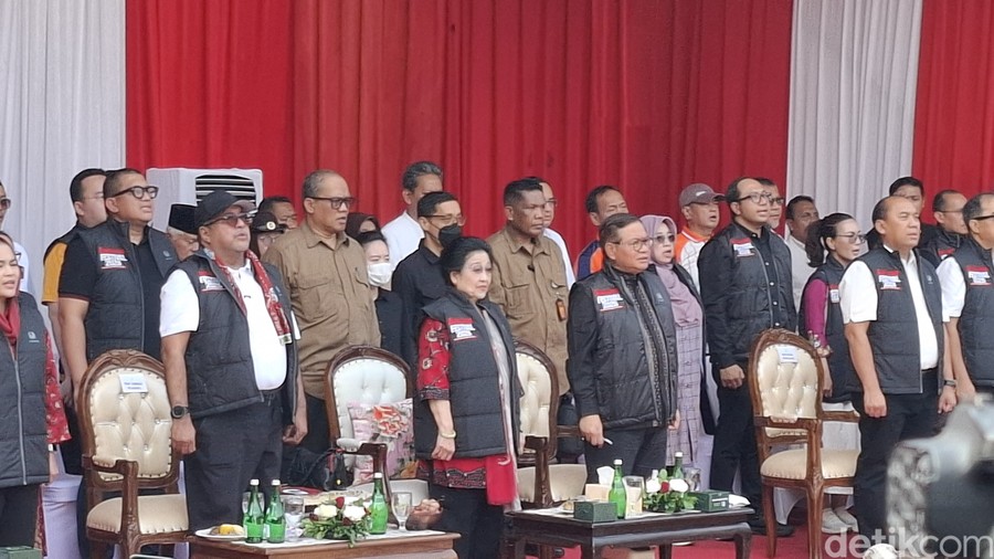 Megawati hingga Pramono Anung Hadiri Festival Bung Karno di Taman Proklamasi