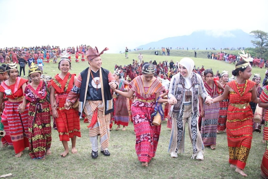 Mendagri Resmi Buka Festival Fulan Fehan IV, Panggung Persahabatan Indonesia-Timor Leste di Padang Savana