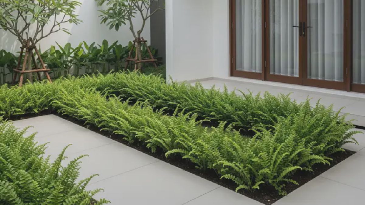 Taman Monokrom Kini Jadi Tren Desain Eksklusif di Rumah Modern