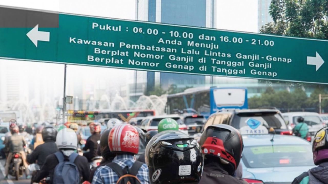 Ganjil Genap Jakarta Berlaku Kembali Rabu 26 Agustus Usai Libur Maulid