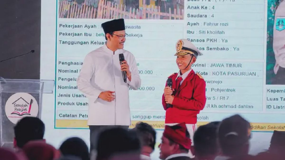 Gus Ipul Tinjau Open House Sekolah Rakyat di Pasuruan