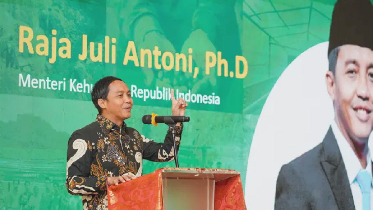 JAKARTA — Menteri Kehutanan Raja Juli Antoni Resmi Buka Workshop Perhutanan Sosial Inklusif