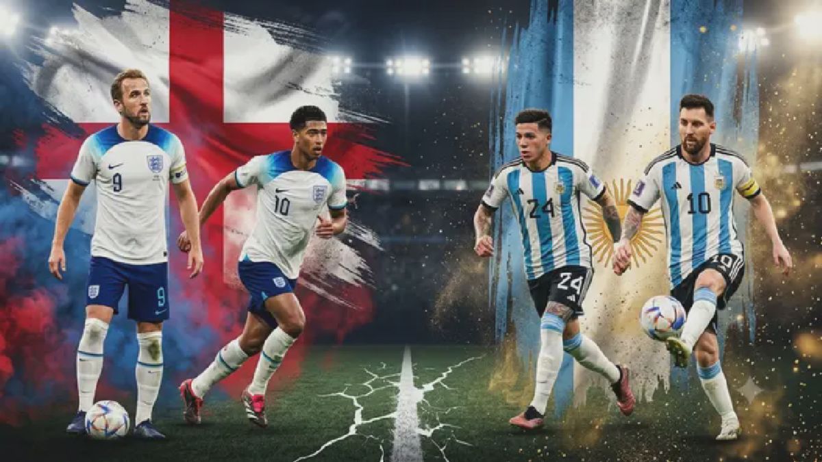 Inggris Tantang Argentina di Semifinal Piala Dunia 2026
