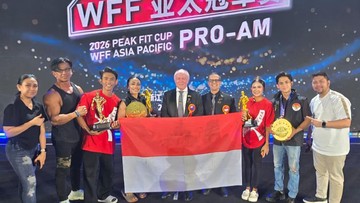 Atlet Perbafi Raih 2 Emas di WFF Asia Pacific Championship 2026